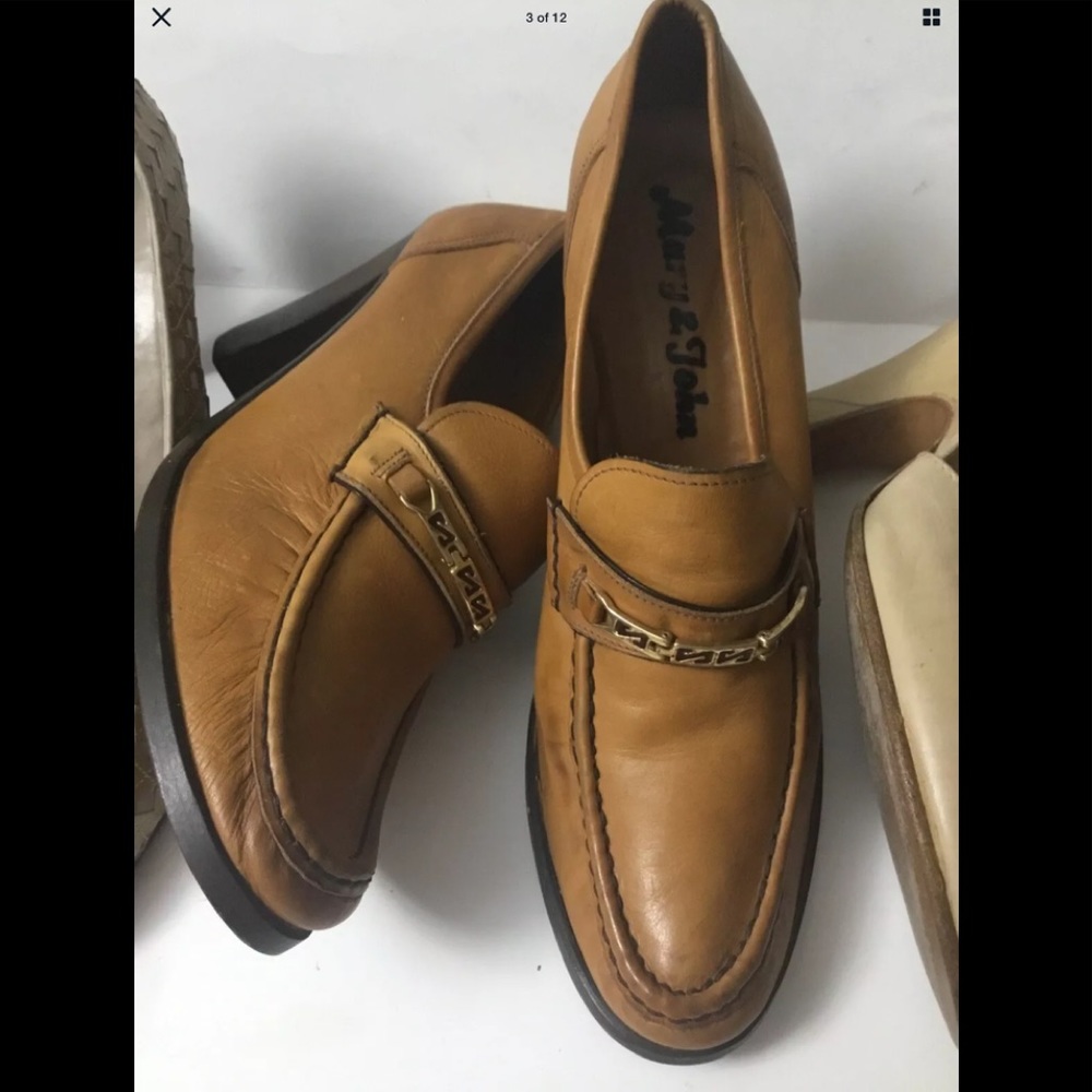 Mary & John Italian Leather Shoes
